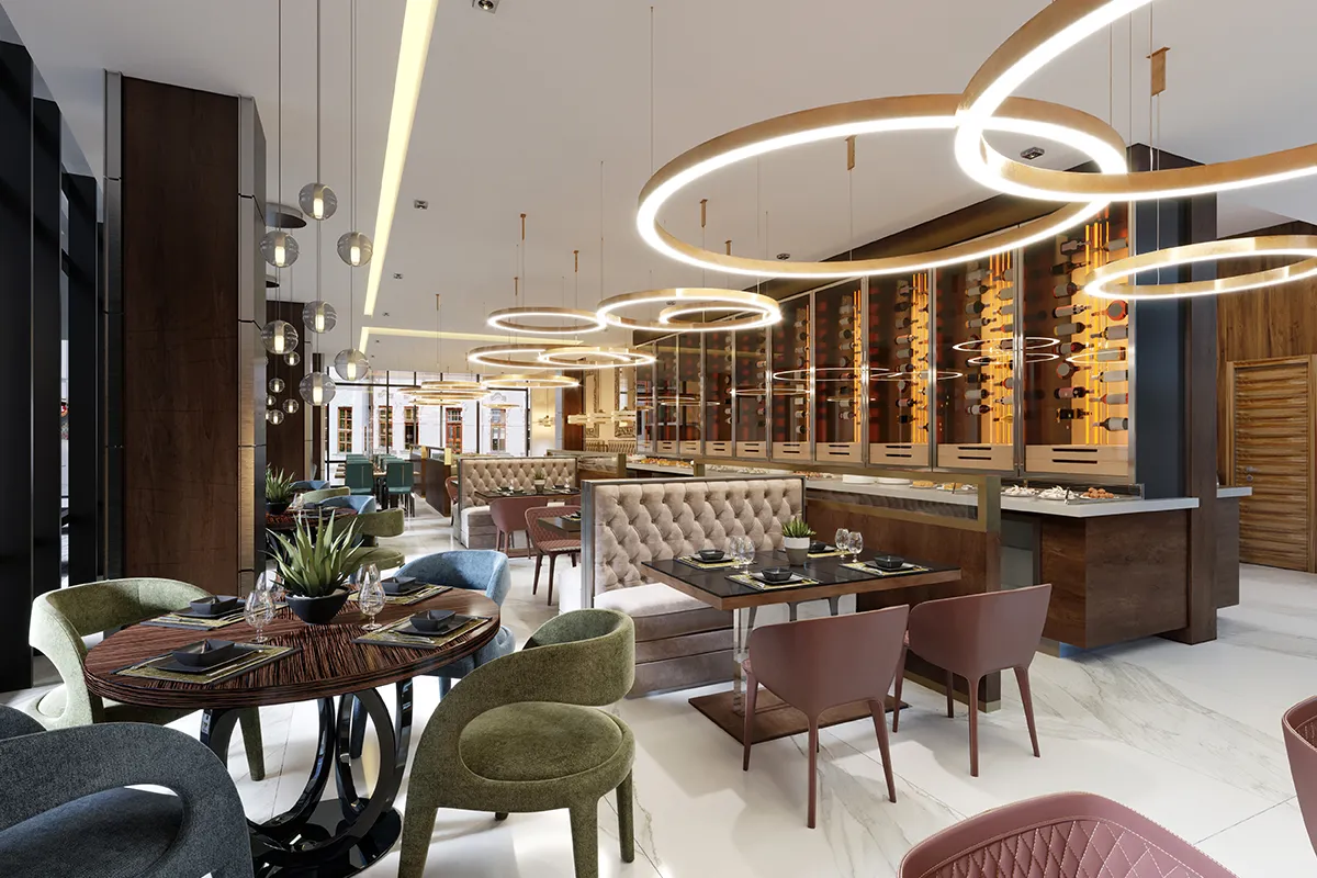 restaurant interior design dubai