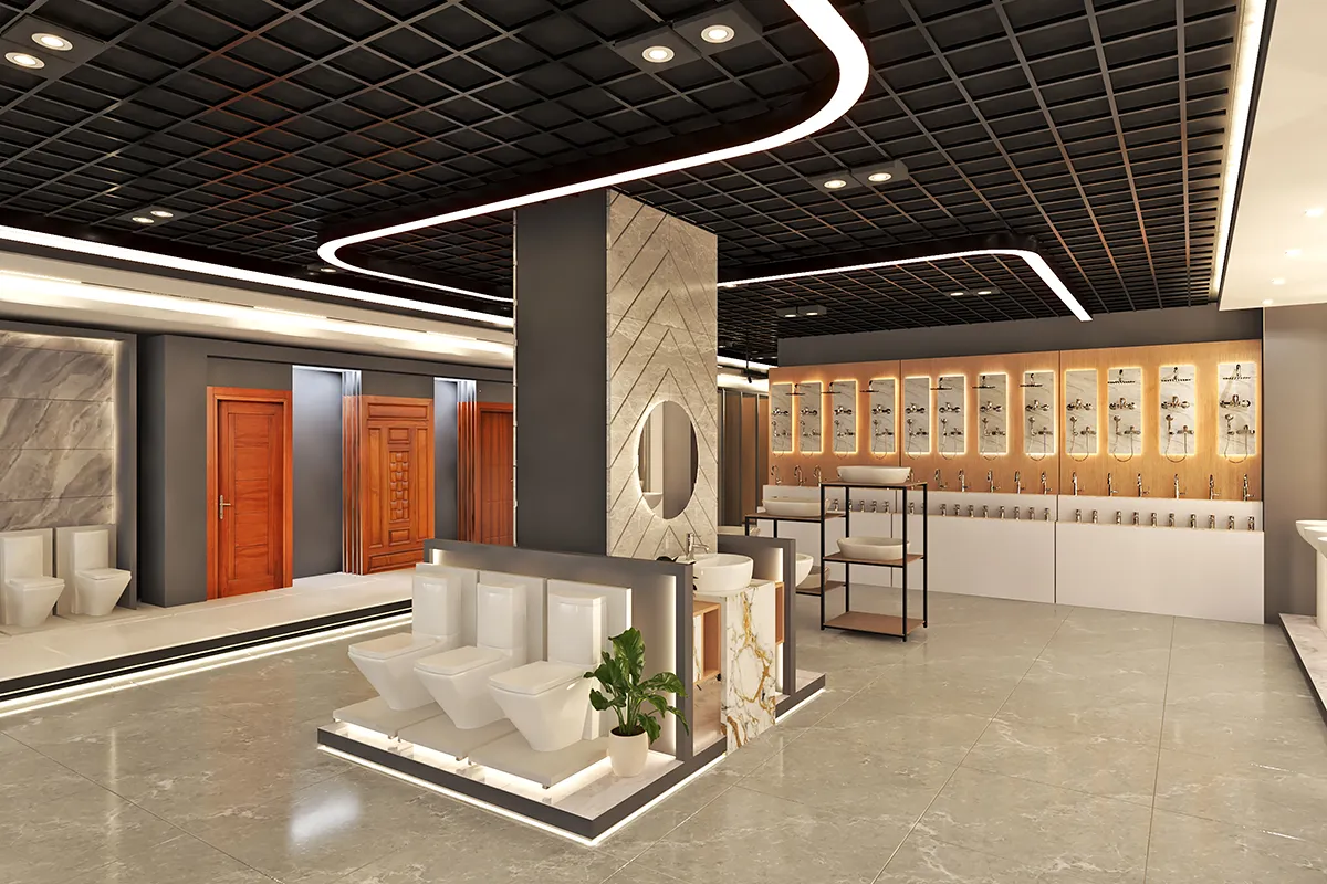 retail showroom interior design